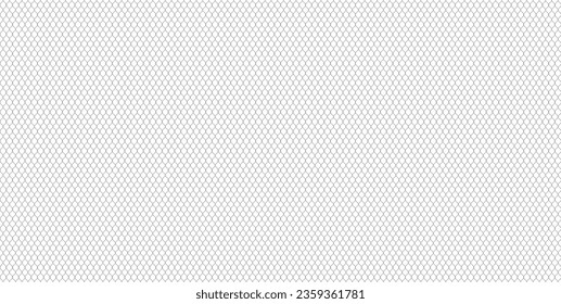 Mesh texture for fishing net. Seamless pattern for sportswear or football gates, volleyball net, basketball hoop, hockey, athletics. Abstract net background for sport. Vector mesh