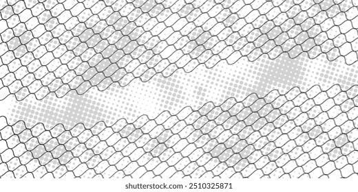 Mesh texture for fishing net. Seamless pattern for sportswear or soccer goal, volleyball net. vector
