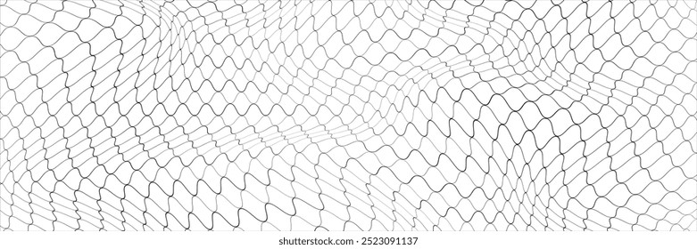 Mesh texture for fishing net. Seamless pattern for sportswear or soccer goal, volleyball net, basketball hoop, hockey, athletics. Abstract, sport, modern mesh background.	