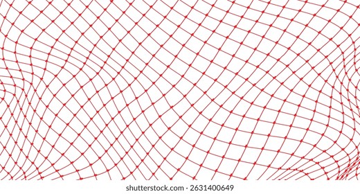 Textura de malha para a rede de pesca. Padrão perfeito para roupas esportivas ou portões de futebol, rede de vôlei, basquete, hóquei, atletismo. Fundo líquido abstrato para o esporte. Vetor