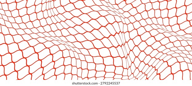 Mesh texture for fishing net. Seamless pattern for sportswear or football gates, volleyball net, basketball hoop, hockey, athletics. Abstract net background for sport. Vector