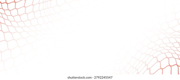 Mesh texture for fishing net. Seamless pattern for sportswear or football gates, volleyball net, basketball hoop, hockey, athletics. Abstract net background for sport. Vector