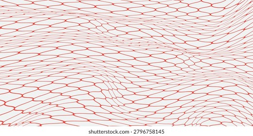 Mesh texture for fishing net. Seamless pattern for sportswear or football gates, volleyball net, basketball hoop, hockey, athletics. Abstract net background for sport. Vector