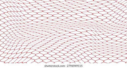 Mesh texture for fishing net. Seamless pattern for sportswear or football gates, volleyball net, basketball hoop, hockey, athletics. Abstract net background for sport. Vector