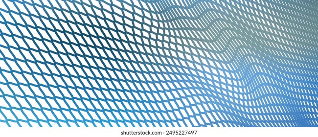 Mesh texture for fishing nets