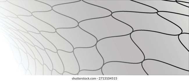 Textura de malla para redes de pesca negro. Grunge blanco abstracto. ilustración eps 10.