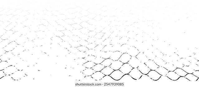 Mesh texture for fishing nets. Grunge pattern for sportswear or soccer goal, volleyball net, basketball hoop, hockey, athletics. Mesh background