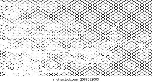 Mesh texture for fishing nets. Grunge pattern for sportswear or soccer goal, volleyball net, basketball hoop, hockey, athletics