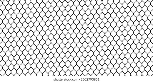 Mesh texture for fishing nets. Grunge pattern for sportswear or soccer goal, volleyball net