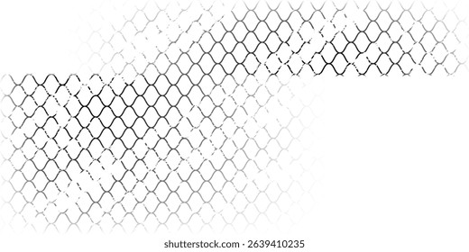 Mesh texture for fishing nets. Grunge pattern for sportswear or soccer goal, volleyball net, basketball hoop, hockey, athletics. Grunge background