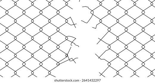 Mesh texture for fishing nets. Grunge pattern for sportswear or soccer goal, volleyball net, basketball hoop, hockey, athletics. Mesh background