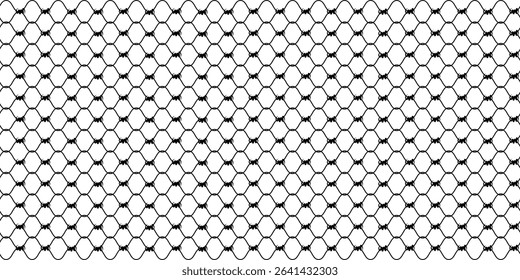 Mesh texture for fishing nets. Grunge pattern for sportswear or soccer goal, volleyball net, basketball hoop, hockey, athletics. Mesh background