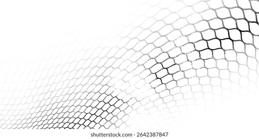 Textura de malha para redes de pesca. Padrão de grunge para roupas esportivas ou gol de futebol, rede de vôlei, basquete, hóquei, atletismo. Fundo da malha	