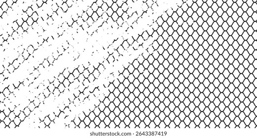 Textura de malha para redes de pesca. Padrão de grunge para roupas esportivas ou gol de futebol, rede de vôlei, basquete, hóquei, atletismo. Fundo do Grunge