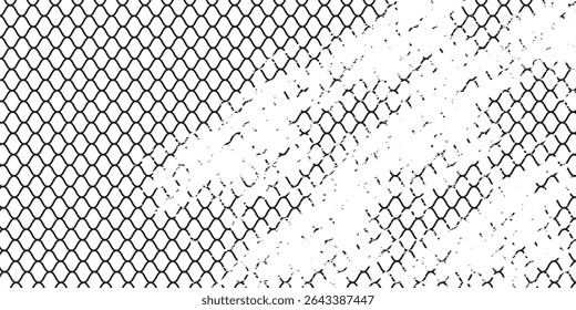 Textura de malha para redes de pesca. Padrão de grunge para roupas esportivas ou gol de futebol, rede de vôlei, basquete, hóquei, atletismo. Fundo da malha
