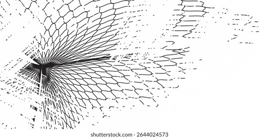 Mesh texture for fishing nets. Grunge pattern for sportswear or soccer goal  volleyball net  basketball modern abstract simple art