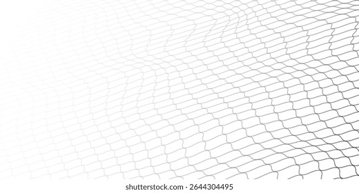 Mesh texture for fishing nets. Grunge pattern for sportswear or soccer goal, volleyball net, basketball hoop, hockey, athletics. abstract background