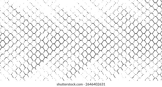 Mesh texture for fishing nets. Grunge pattern for sportswear or soccer goal, volleyball net, basketball hoop, hockey, athletics. Grunge background