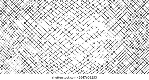 Mesh texture for fishing nets. Grunge pattern for sportswear or soccer goal, volleyball net, basketball hoop, hockey, athletics. Mesh background