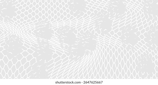 Mesh texture for fishing nets. Grunge pattern for sportswear or soccer goal, volleyball net, basketball hoop, hockey, athletics.  modern net