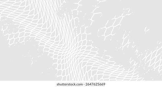 Mesh texture for fishing nets. Grunge pattern for sportswear or soccer goal, volleyball net, basketball hoop, hockey, athletics.  modern net
