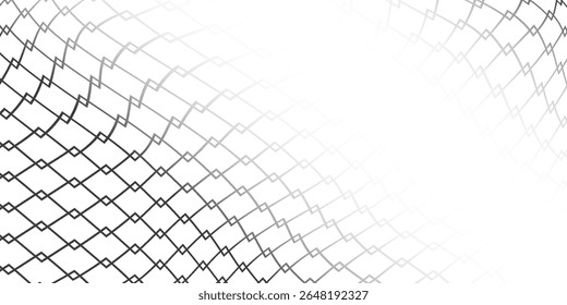 Mesh texture for fishing nets. Grunge pattern for sportswear or soccer goal, volleyball net, basketball hoop, hockey, athletics. Grunge background