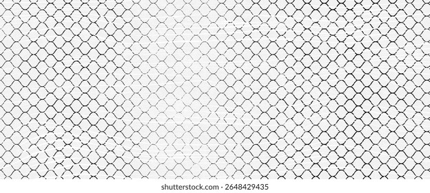 Mesh texture for fishing nets. Grunge pattern for sportswear or soccer goal, volleyball net, basketball hoop, hockey, athletics. Mesh background