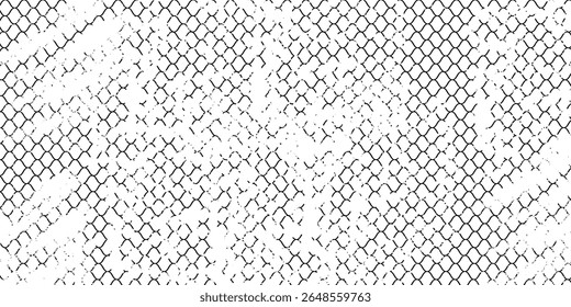 Mesh texture for fishing nets. Grunge pattern for sportswear or soccer goal, volleyball net, basketball hoop, hockey, athletics. Mesh  modern grunge