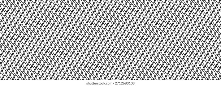Maschenstruktur für Fischernetze. Grunge Muster für Sportbekleidung oder Fußballtor, Volleyballnetz, Basketballkorb, Hockey, Leichtathletik. Mesh moderne net.EPS10