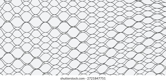 Textura de malla para redes de pesca. Patrón de grunge para ropa deportiva o portería de fútbol, red de voleibol, aro de baloncesto, hockey, atletismo. Fondo de malla. Vector 
