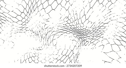 Textura de malla para redes de pesca. Patrón de grunge para ropa deportiva o portería de fútbol, red de voleibol, baloncesto.
