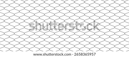 Mesh texture for fishing nets. Grunge pattern for sportswear or soccer goal, volleyball net, basketball hoop, hockey, athletics. eps10
