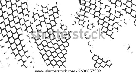 Mesh texture for fishing nets. Grunge pattern for sportswear or soccer goal, volleyball net, basketball hoop, hockey, athletics. Sports graffiti style  