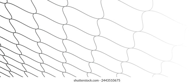 Mesh texture for fishing nets. Seamless pattern for sportswear or soccer goal, volleyball net, basketball hoop, hockey, athletics. Abstract net background for sports.