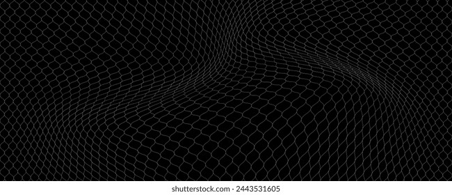 Mesh texture for fishing nets. Seamless pattern for sportswear or soccer goals vektor