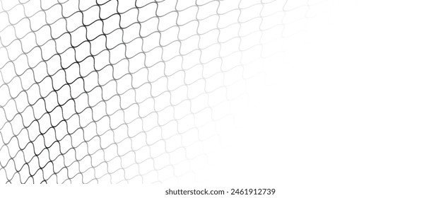 Mesh texture for fishing nets. Seamless pattern for sportswear or soccer goal, volleyball net, basketball hoop, hockey, athletics. Abstract net background for sports