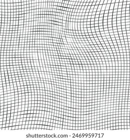 Mesh texture for fishing nets. Seamless pattern for sportswear or soccer goal, volleyball net, basketball hoop vector illustration