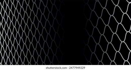 Mesh texture for fishing nets. Seamless pattern for sportswear or soccer goal, volleyball net, basketball hoop, hockey, athletics. eps10