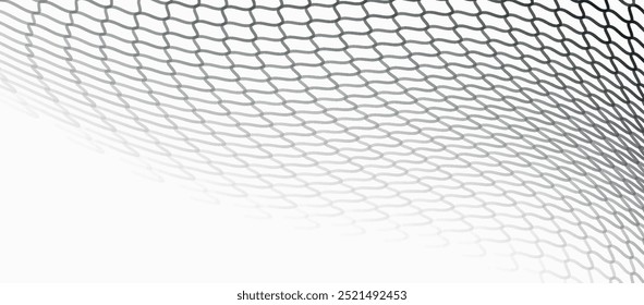 Textura de malha para redes de pesca. Padrão perfeito para roupas esportivas ou gol de futebol, rede de voleibol, basquete