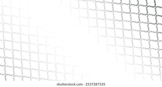 Mesh texture for fishing nets. Seamless dot pattern
