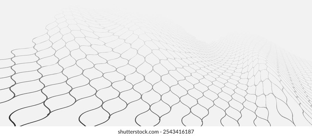 Mesh texture for fishing nets. Seamless pattern for sportswear or soccer goal, volleyball net, basketball hoop, hockey, athletics. Abstract net background for sports	