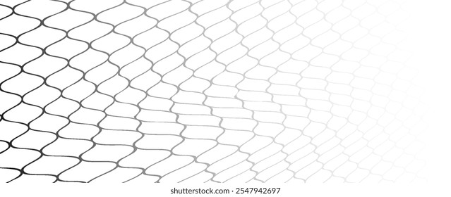 Mesh texture for fishing nets. Seamless pattern for sportswear or soccer goal, volleyball net, basketball hoop