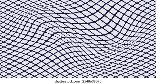 Mesh texture for fishing nets. Seamless pattern for sportswear or soccer goal, volleyball net, basketball hoop