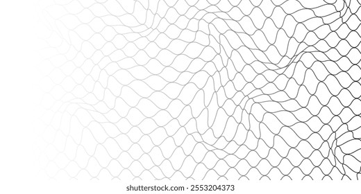 Textura de malla para redes de pesca. Patrón sin fisuras para ropa deportiva o portería de fútbol, red de voleibol, aro de baloncesto, hockey, atletismo. Fondo neto Abstractas para