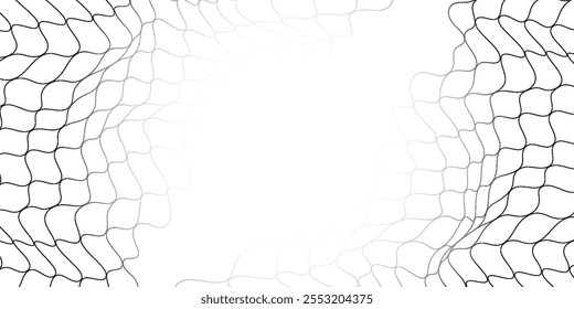 Textura de malla para redes de pesca. Patrón sin fisuras para ropa deportiva o portería de fútbol, red de voleibol, aro de baloncesto, hockey, atletismo. Fondo neto Abstractas para