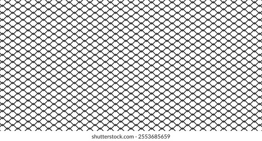 Mesh texture for fishing nets. Seamless pattern for sportswear or soccer goal, volleyball net, basketball hoop, hockey, athletics. vektor illustration