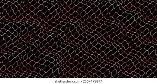 Mesh texture for fishing nets. Seamless pattern for sportswear or soccer goal, volleyball net, basketball hoop, hockey, athletics