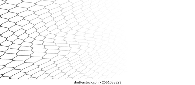 Mesh texture for fishing nets. Seamless pattern for sportswear or soccer goal, volleyball net, basketball hoop, hockey, athletics. Abstract net background for sports