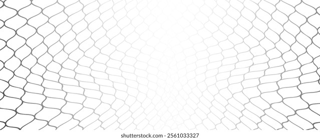 Mesh texture for fishing nets. Seamless pattern for sportswear or soccer goal, volleyball net, basketball hoop