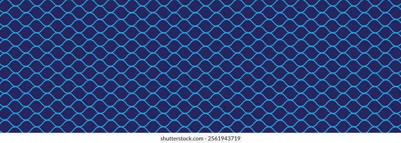 Mesh texture for fishing nets. Seamless pattern for sportswear or soccer goal, volleyball net, basketball hoop, hockey, athletics. vektor